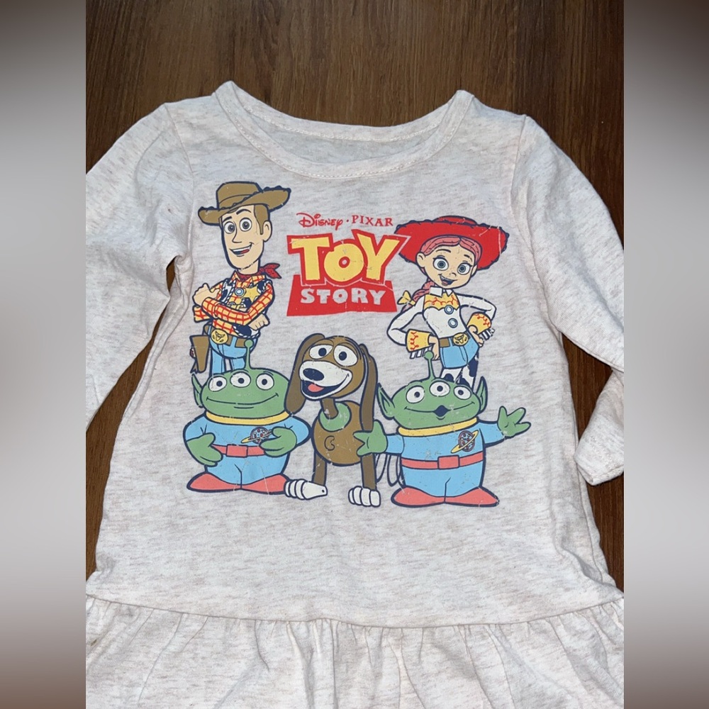 Disney Toy Story Kids Casual Dress - Gray
